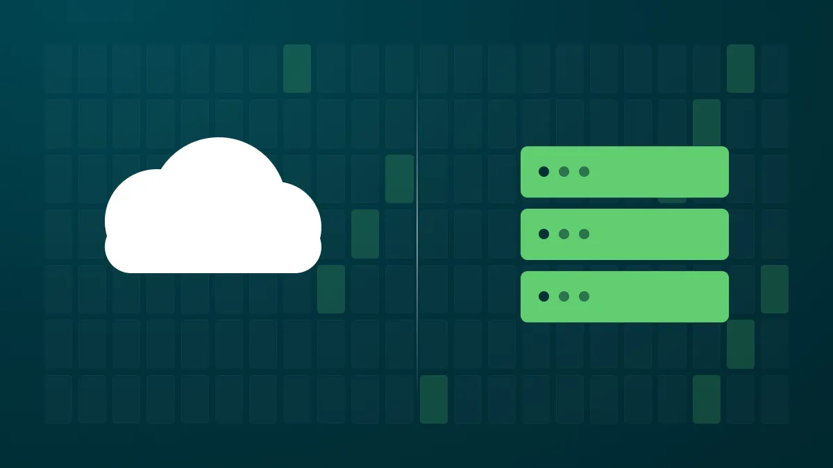 Cloud und eigener Server als zwei gleichwertige Wege gegenuebergestellt